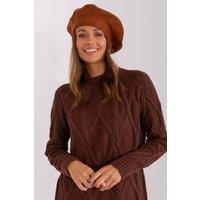 Love Lace Women's Classic Wool Beret Hat Soft Cozy Fit Everyday Style For Daily Wear in Brown