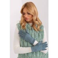 Love Lace Women's Elegant Embroidered Flower Touchscreen Insulated Gloves for Phone Use in Green | Size: Large/XL