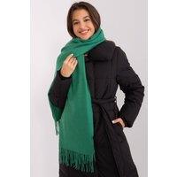 Love Lace Women's Warm Long Decorative Tassel Scarf for Winter 196 cm Length in Green