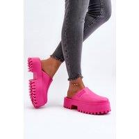 Love Lace Women's Fashionable Lightweight Platform Clogs for Beach Pool & Work in Pink | Size: 8.5