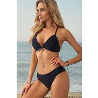 KDMD Women's Classic Black Swim Figs | Size: Medium