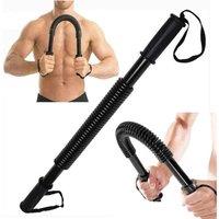 EONLION Power Twister Bar 60KG Exercise in Black | Size: 0-12 m