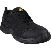 Amblers Men's 'FS214' Safety Trainers in Black | Size: 4