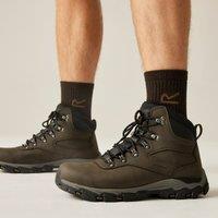 Regatta Men's Holcombe Classic Walking Boots in Chocolate | Size: 9.5