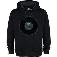 Amplified Men's Live Forever Lyrics Oasis Hoodie in Black | Size: XS