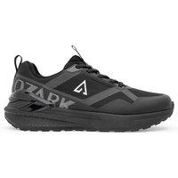RedTape Men's 'Ozark' Pathfinder Trail Runner Trainers in Black | Size: 8