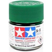 Tamiya Mini X 5 Green Acrylic Paint 10ml