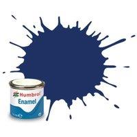 Humbrol Enamel Paint 14ml No 15 Midnight Blue Gloss