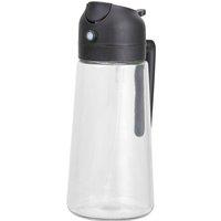 Garden Sanctuary 2-in-1 Premium Glass Oil Sprayer & Dispenser in Clear