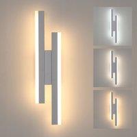 COMELY Indoor Wall Lights, 16W Modern Wall Lights, 3000K/4500K/6500K, White