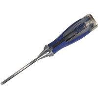 Irwin Marples M750 Bevel Edge Chisel Splitproof Soft Touch 6Mm (1/4In) in Blue