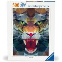 Ravensburger Polygon Lion 500 Piece Jigsaw Puzzle