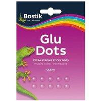 Bostik Blu-Tack Glu Dots Extra Strength 64's - 30803719 in Clear
