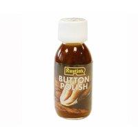 Rustins Button Polish 125ml - Ideal for Antique Surfaces in Brown