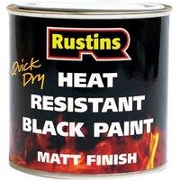 Rustins Quick Dry Black Paint 250ml