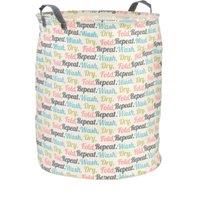 Orsina Repeat Laundry Bag, Colourful Design
