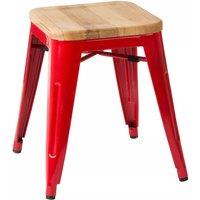 Orsina Aldgate Powder Coated Finish Stool in Red
