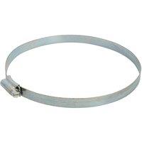 Faithfull 6X Hose Clip - Zinc Mszp 120 - 150Mm in Silver