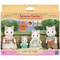 Sylvanian Families Latte Cat Family Set