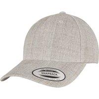 Yupoong Flexfit 5 Panel Snapback Cap in Grey