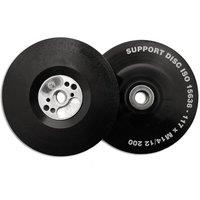 Flexipads World Class Angle Grinder Pads, Soft Black For Curved Surfaces