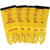Starrett Plunge HCS Oscillating Blade 40 x 34mm, 18 TPI in Yellow