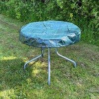 SPETLEK Garden Table Top Cover Patio Outdoor Waterproof Round in Green | Size: 0.6m2