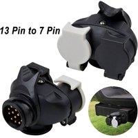 SPETLEK Adapter 12V Converter Caravan Towing in Black