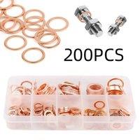 EONLION 200PC Flat Copper Washer Assortment Set | Size: 1000mm 2000mm