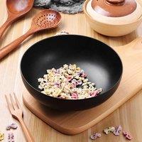 EONLION 17.5cm Japanese Style Ramen Bowl in Black | Size: 100 cm
