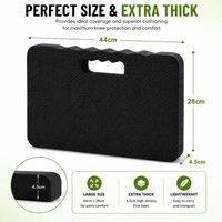 SPETLEK Kneeling Pad Foam Work Mat Cushion BLACK | Size: 100g