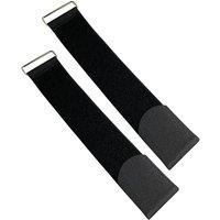 SPETLEK Adjustable Velcro Strap with Metal Buckle 5cm x 40cm in Black | Size: 100g