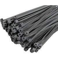 SPETLEK Grey Nylon Cable Ties 450mm x 4.8mm Pack of 50 | Size: 10000mm x 520mm