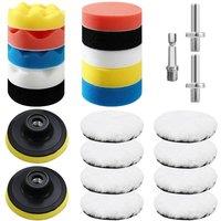 SPETLEK 22 Car Polisher Gross Polishing Pads for Drill Sponge | Size: 10000mm x 520mm