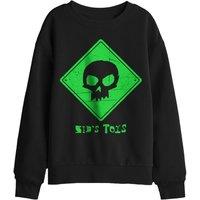 Toy Story Sid'S Toys Logo Kids Sweatshirt, Black | Size: 12-13 Years