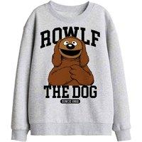 The Muppets Rowlf The Dog Collegic Kids Sweatshirt, Athletic Heather in Grey | Size: 7-8 Years
