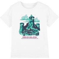 One Piece Drum Island Winter Wonderland Poster Kids T-Shirt, White | Size: 7-8 Years