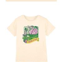 One Piece Twin Cape Lighthouse Poster Kids T-Shirt, Natural | Size: 9-11 Years