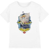 One Piece Going Merry Ship Kids T-Shirt, White | Size: 9-11 Years