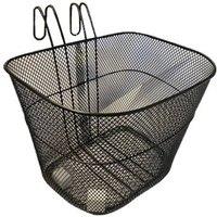 FLAVORA Dunlop 20L Black Metal Bike Handlebar Basket | Size: 0-12 m