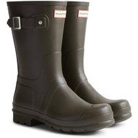 Hunter Men's Original Short Wellington Boots in Chocolate | Size: 8
