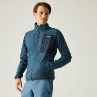 Regatta Men's Scaris Full Zip Marl Fleece in Dark Blue | Size: 3XL