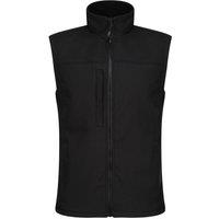 Regatta Professional Men's Softshell Body Warmer in True Black | Size: 5XL