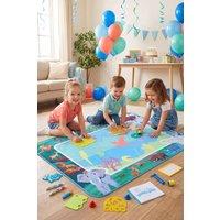 Water Doodle Painting Mat Animal Themed Design