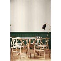 Hoopla Walls Tongue & Groove Stripe- Forest 10m Wallpaper in Green