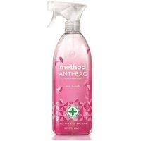 Method Anti-Bacterial All Purpose Cleaner Rhubarb 828ml - 4006352 in Pink