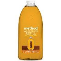 Method Wood Floor Cleaner Refill 2L in Amber