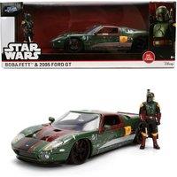 Jada Star Wars Boba Fett 2005 Ford Gt W/Fig 1:24