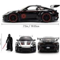 Jada Star Wars Darth Vader Porsche 911 Gt3 Rs W/Fig 1:24