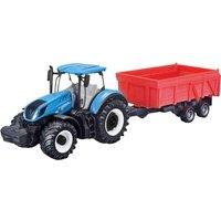 Bburago 10Cm New Holland T7.315 Tractor With Tipping Trailer